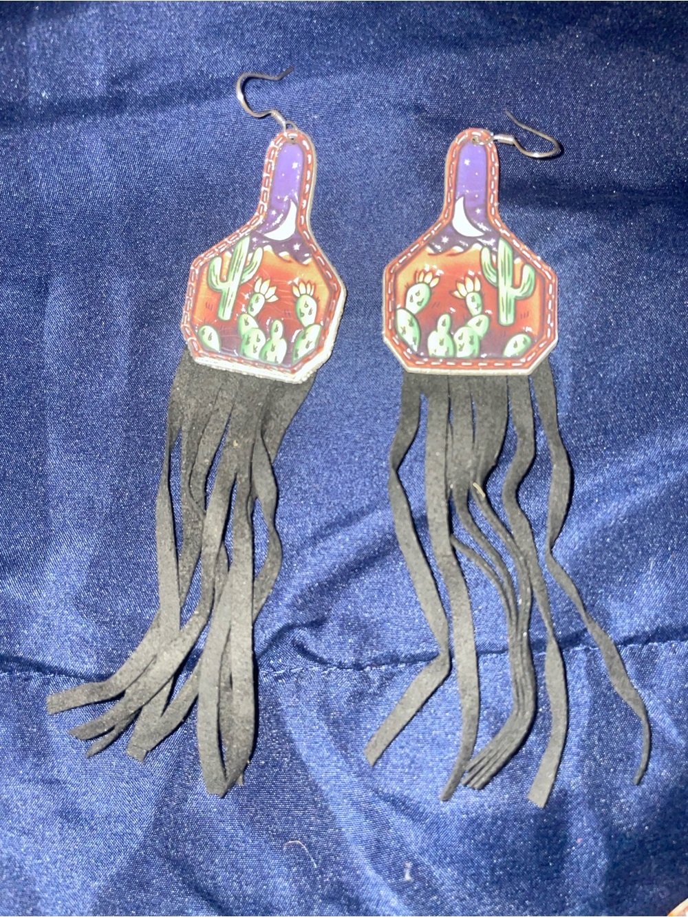 New western earrings